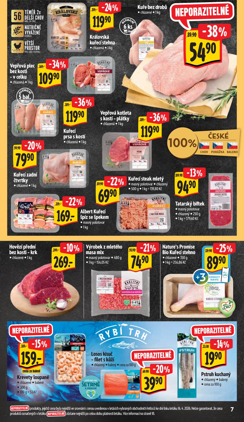 Leták Albert - Albert Supermarket Jihomoravský od 22.4. do 28.4.2026 - strana 15