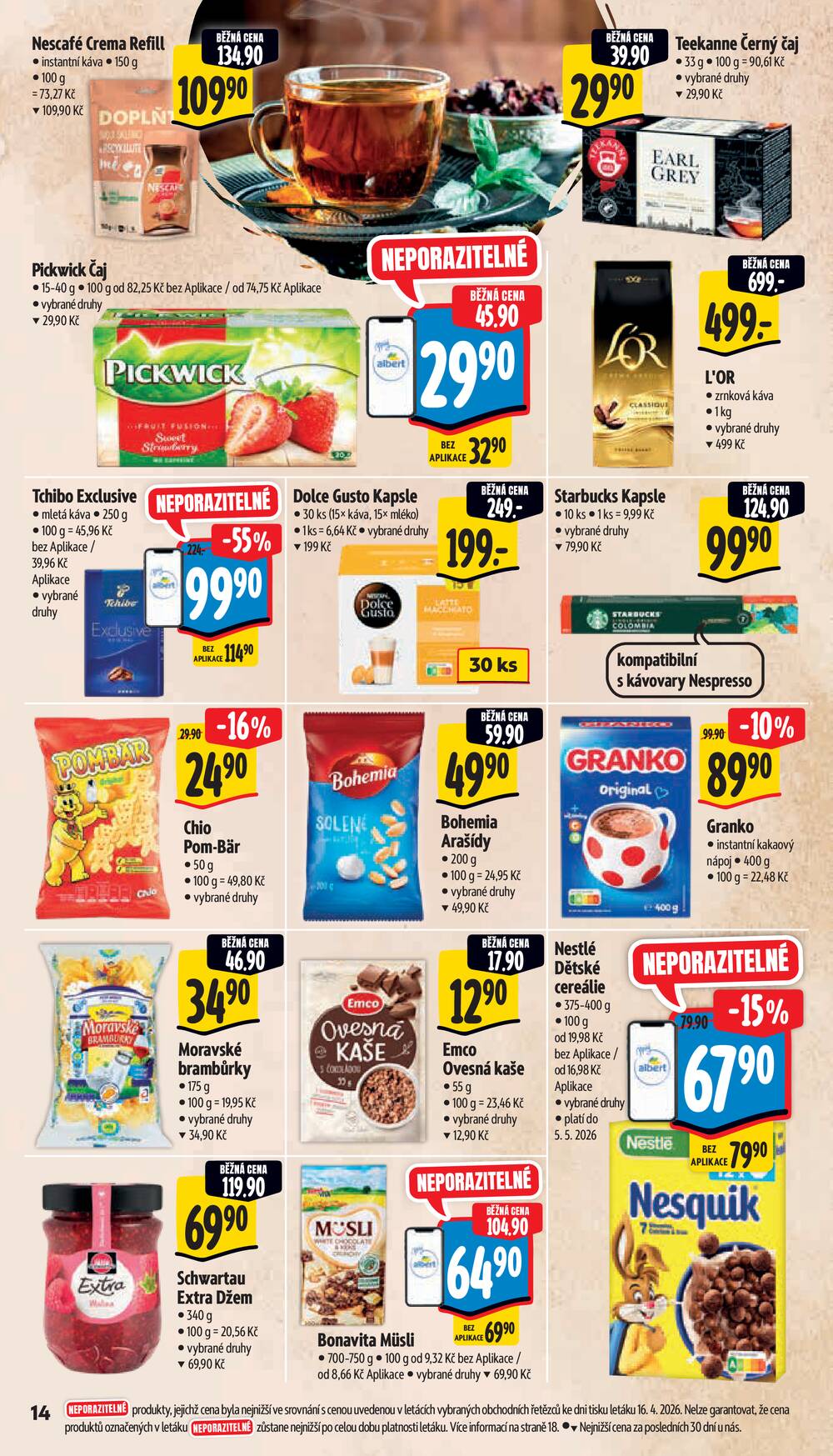 Albert Supermarket Jihomoravský od 22.4. do 28.4.2026