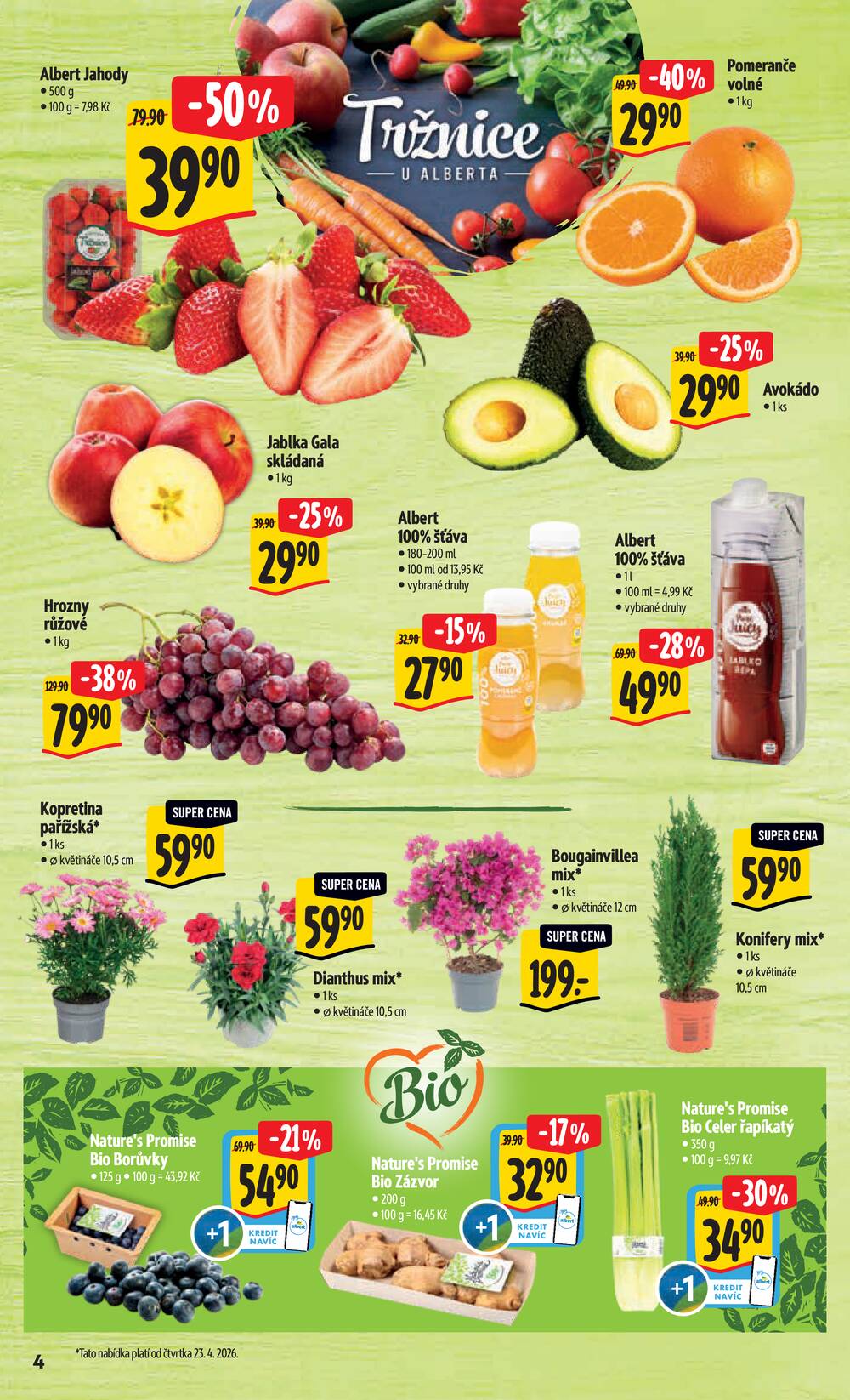 Albert Hypermarket Jihomoravský od 22.4. do 28.4.2026