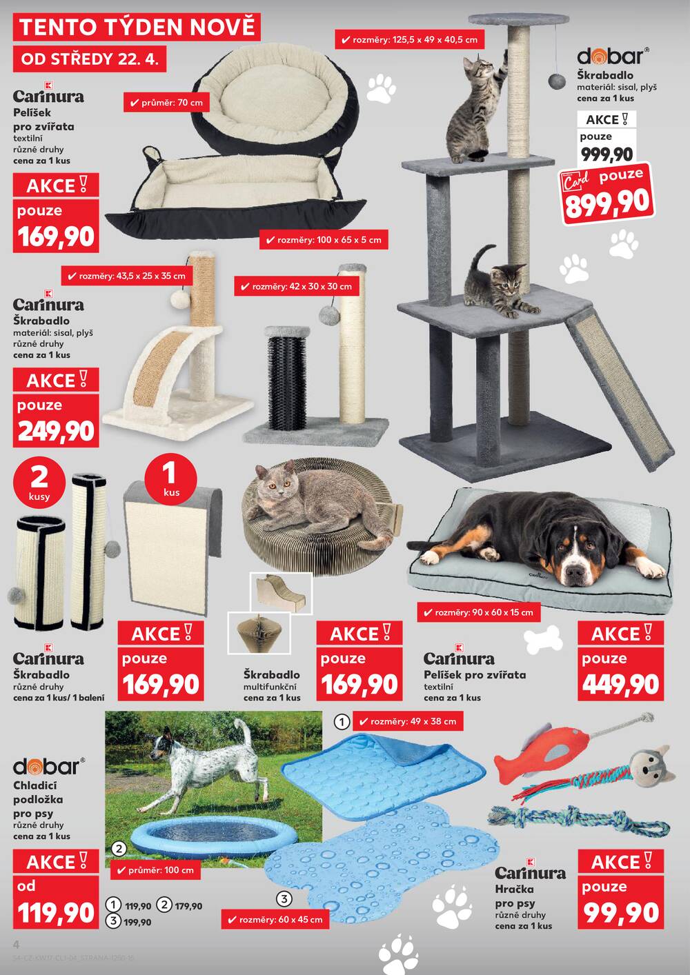 Leták Kaufland - Kaufland Spotřební zboží 22.4. - 28.4.2026 - strana 4