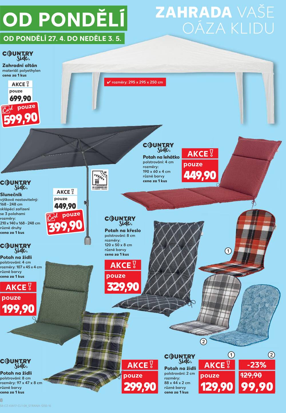 Leták Kaufland - Kaufland Spotřební zboží 22.4. - 28.4.2026 - strana 8