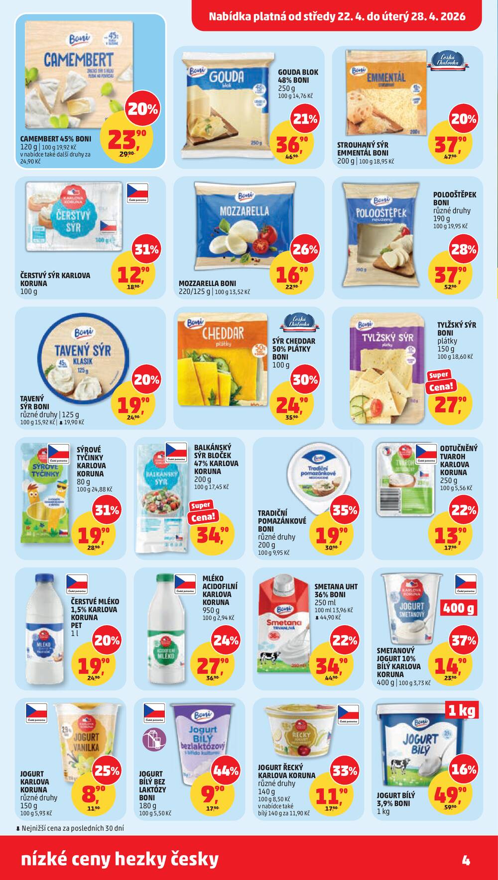 Penny Market od 22.4. do 28.4.2026