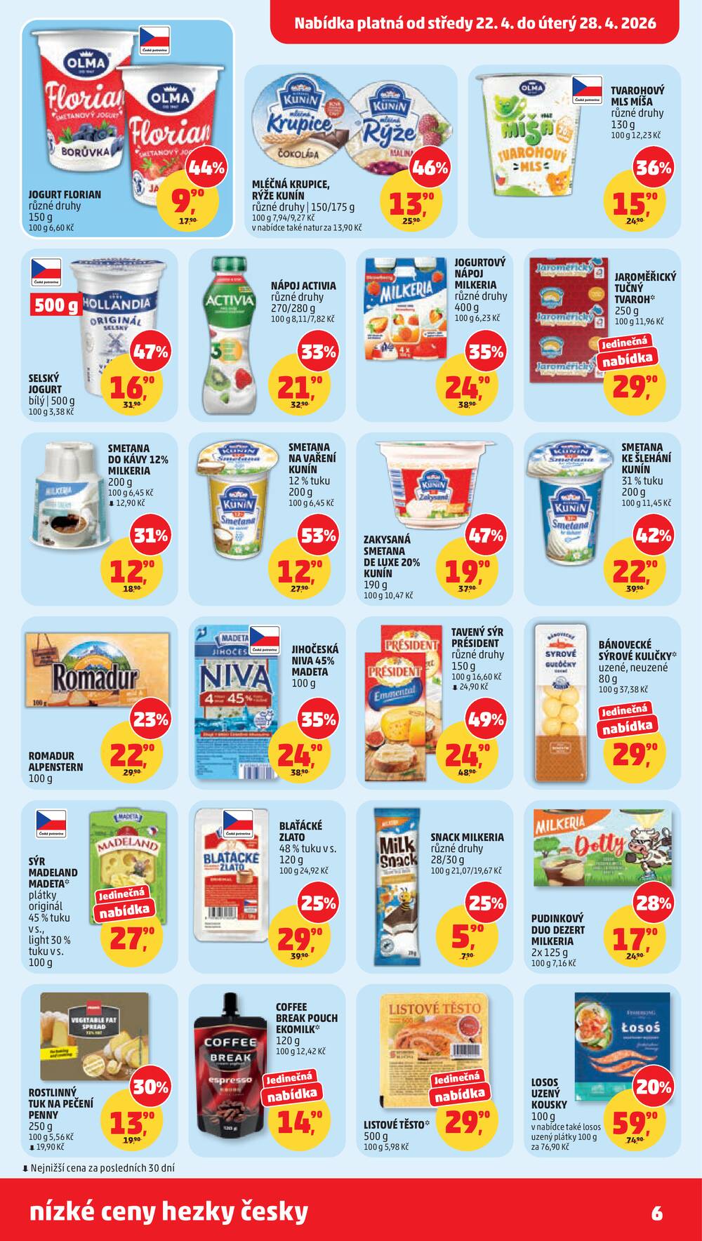 Penny Market od 22.4. do 28.4.2026