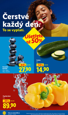 Lidl Čtvrtek od 23.4. do 26.4.2026