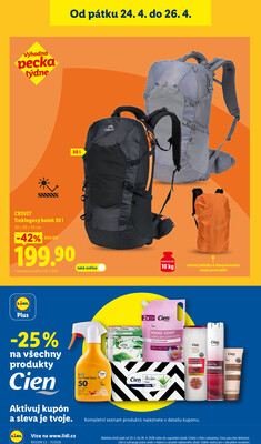 Lidl Čtvrtek od 23.4. do 26.4.2026