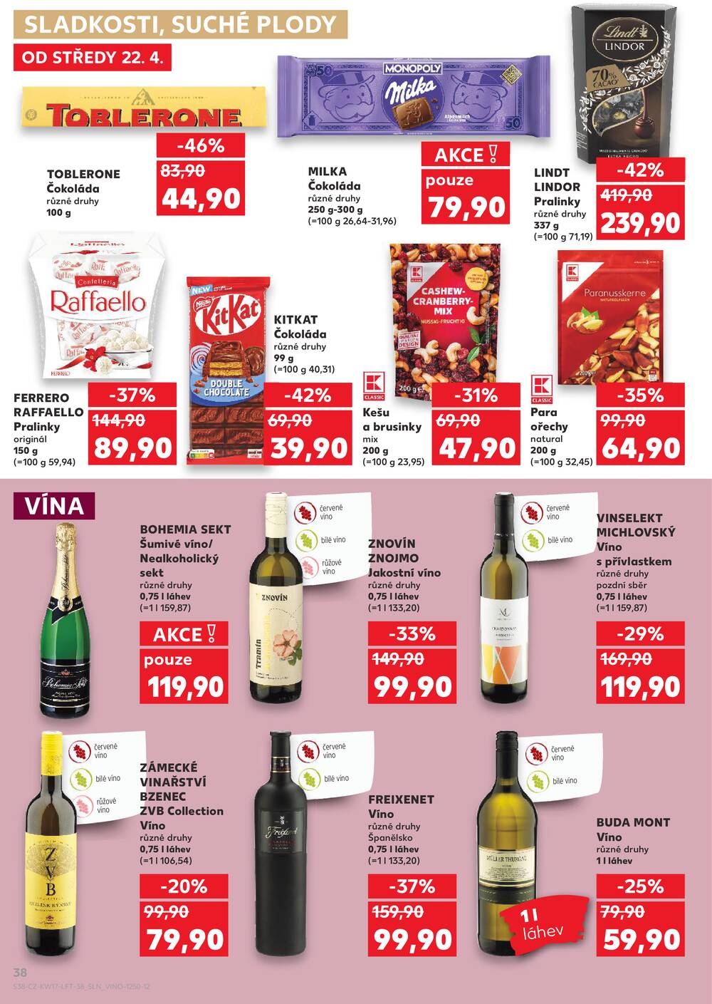 Kaufland 22.4. - 28.4. - Kaufland - Čáslav