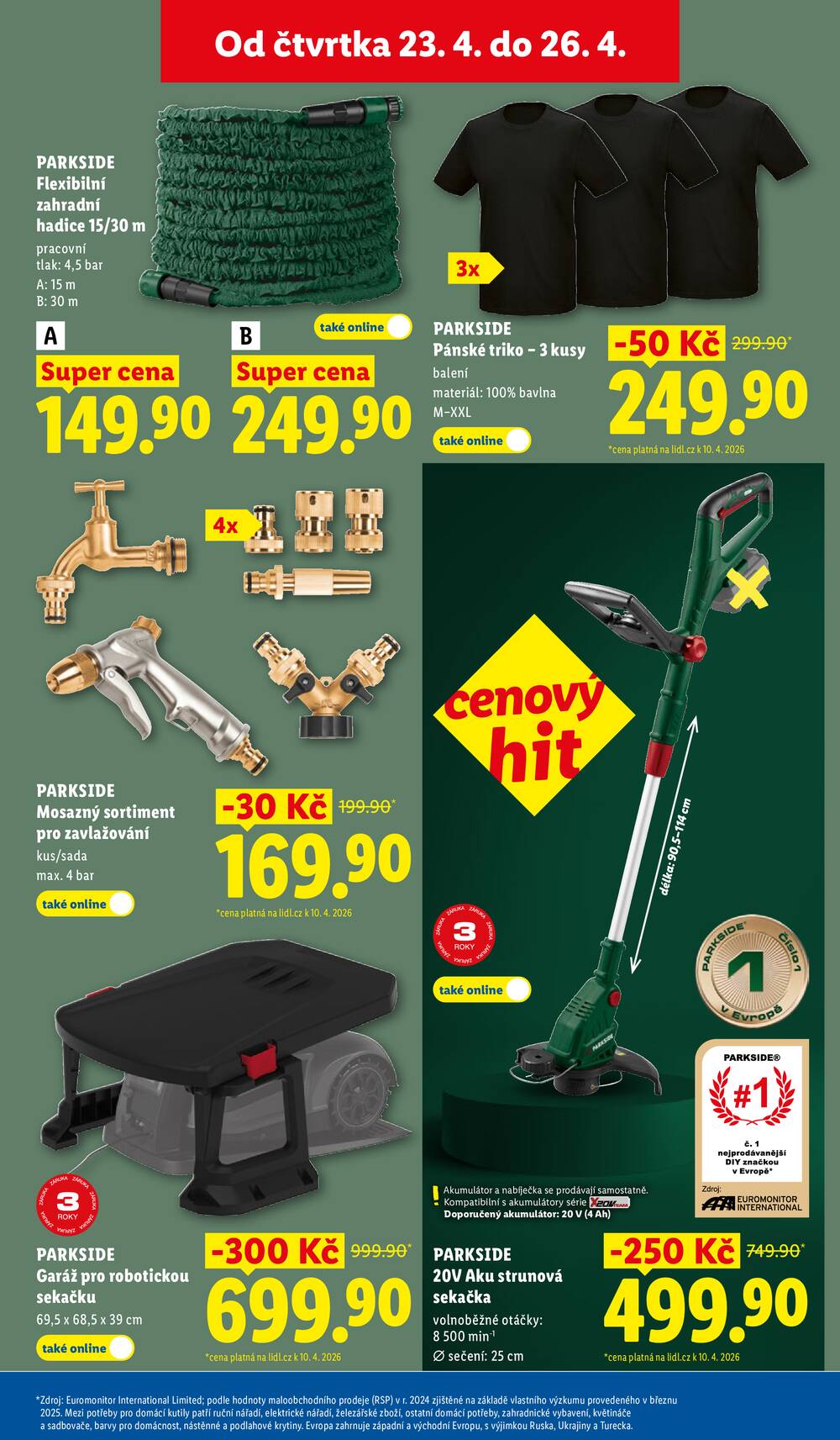 Lidl Spotřební zboží 20.4. - 26.4.