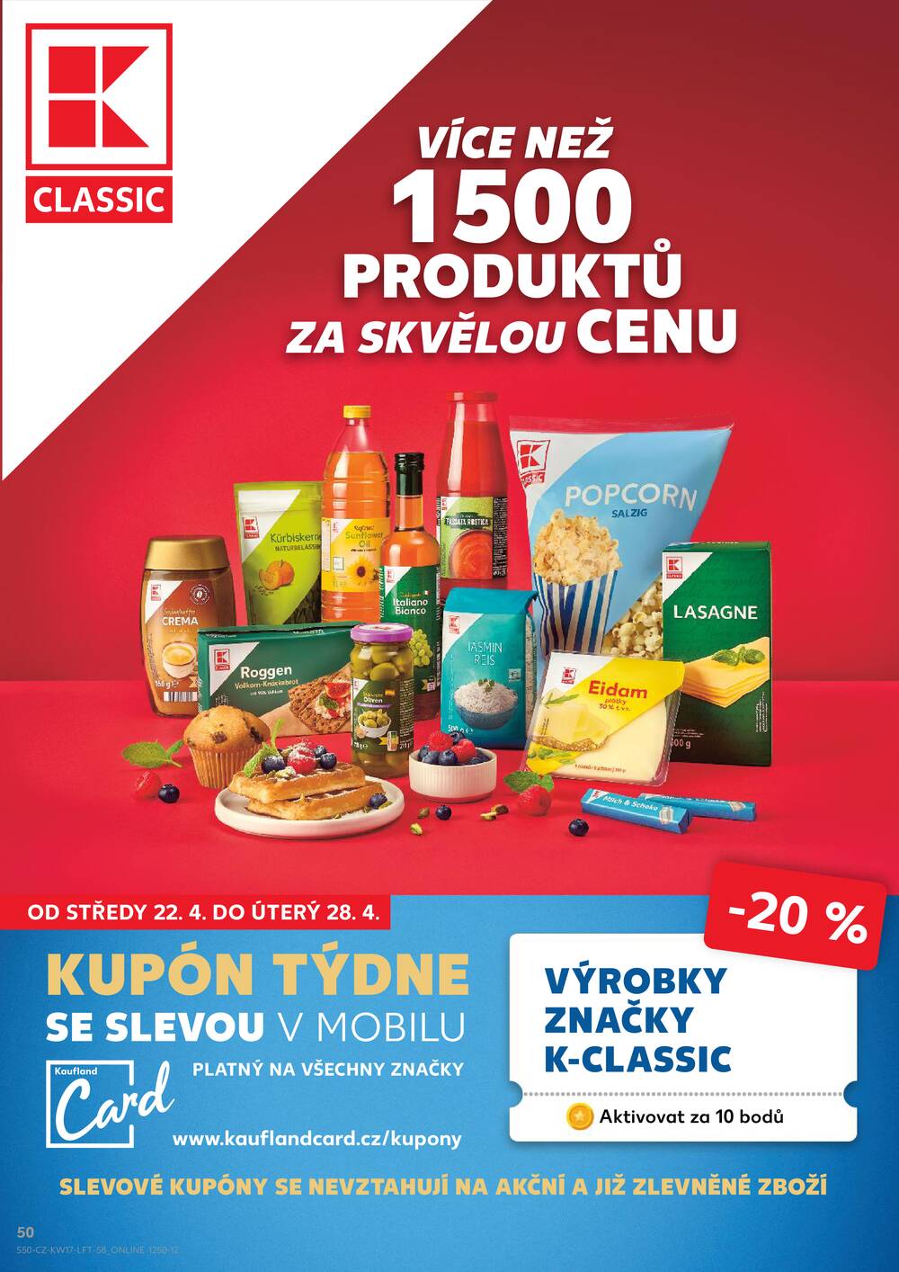 Kaufland 22.4. - 28.4. - Kaufland - Chrudim