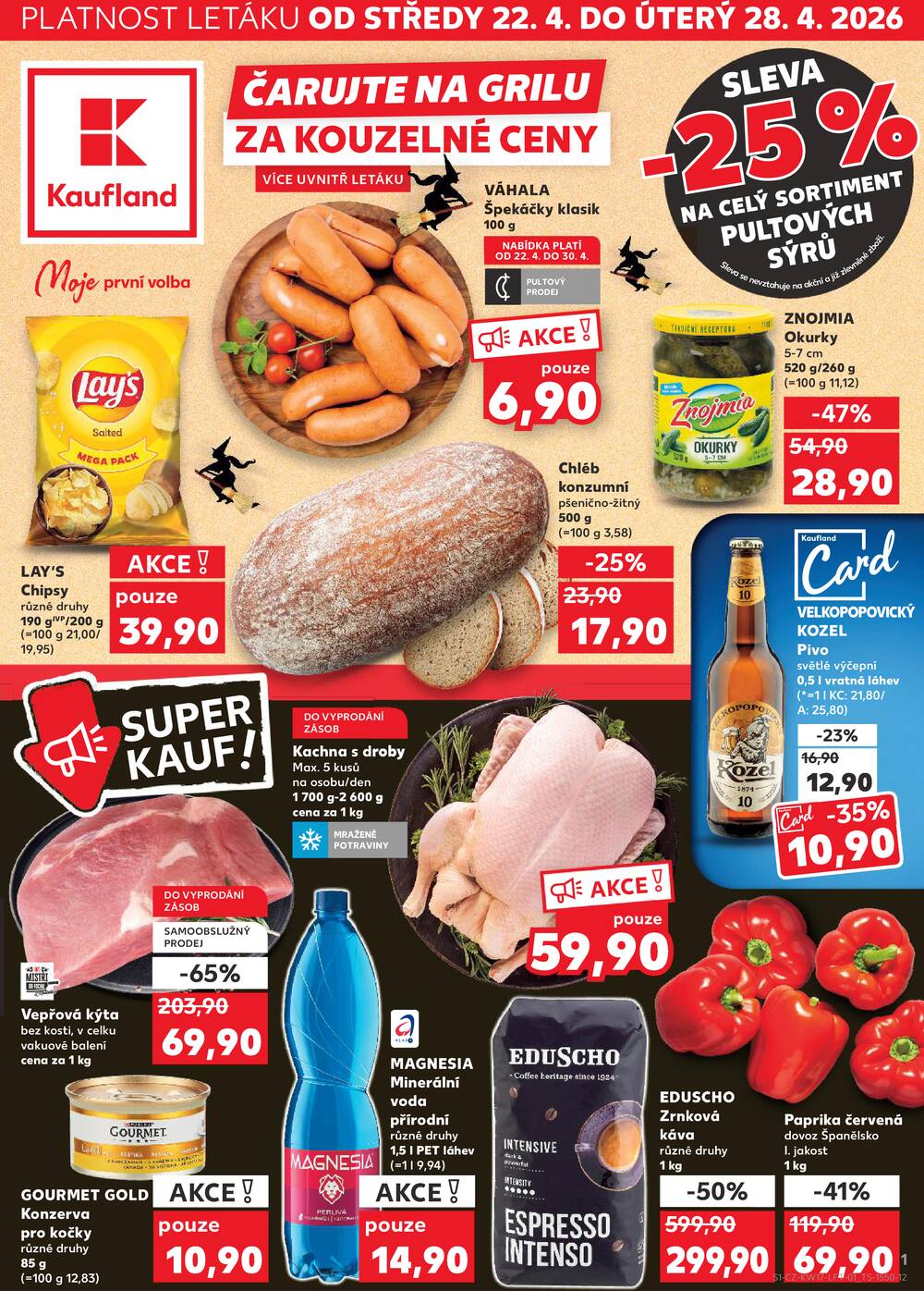 Kaufland 22.4. - 28.4. - Kaufland - Vsetín