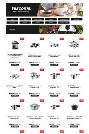 leták Tescoma