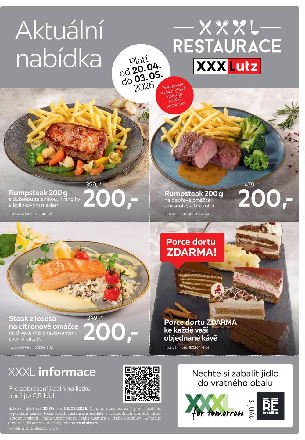 Leták XXXLutz - XXXLutz Resto 20.4. - 3.5. - strana 1