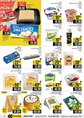 JIP Cash & Carry Brno, Praha, Ostrava, Jilemnice, Pardubice, Ostrava, Karlovy Vary, Olomouc a Zlín od 22.4. do 28.4.2026