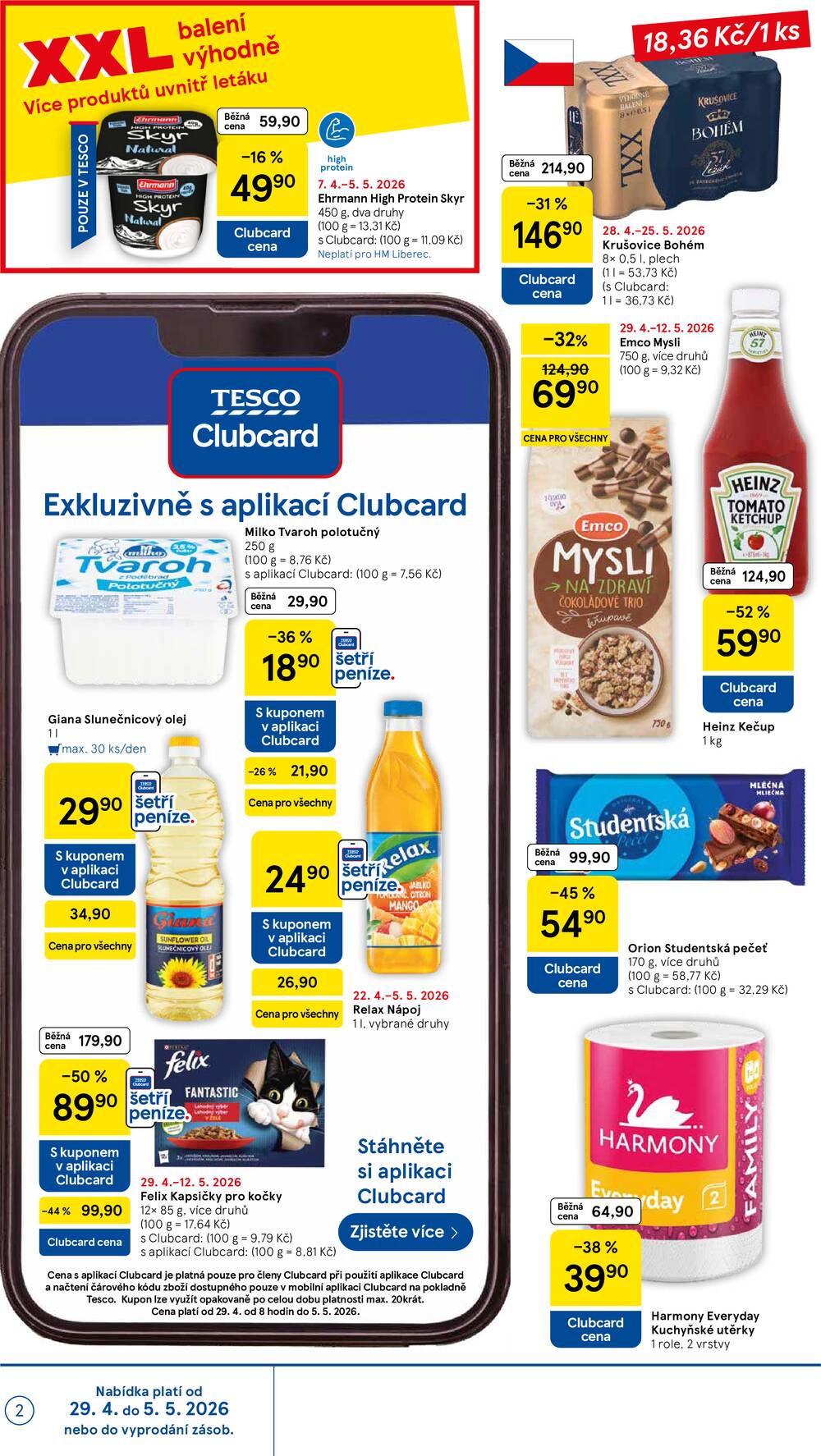 Leták Tesco - Tesco malé hypermarkety od 29.4. do 5.5.2026 - strana 2