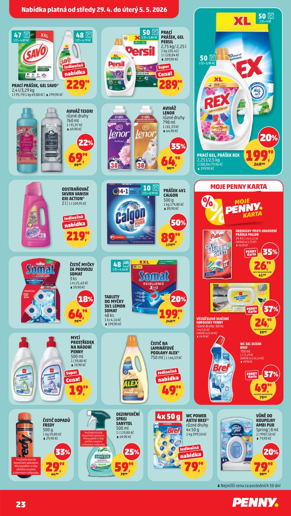 Penny Market od 29.4. do 5.5.2026