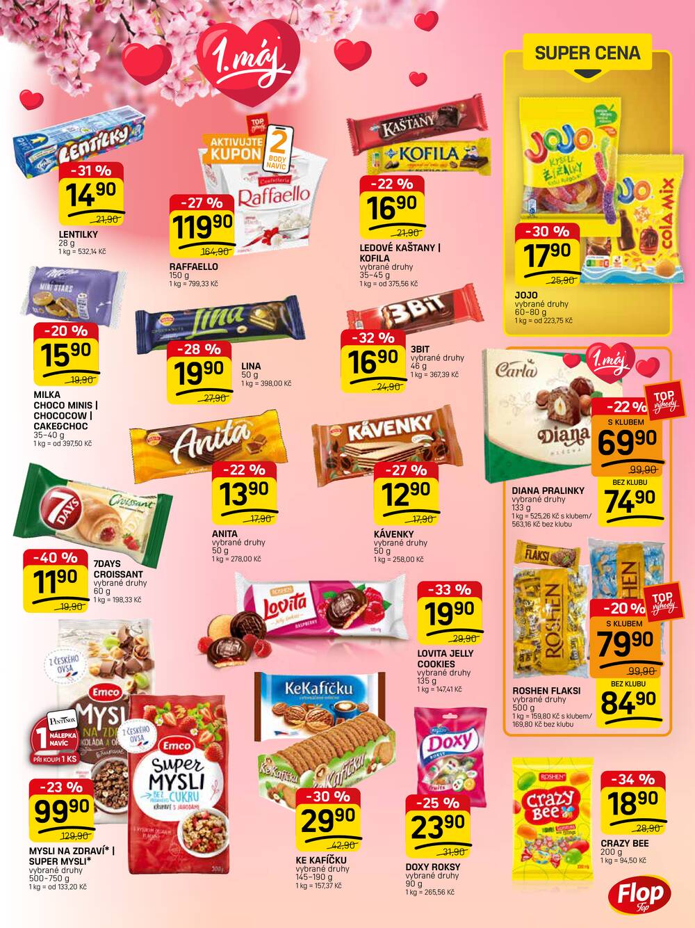 FLOP TOP od 29.4. do 5.5.2026