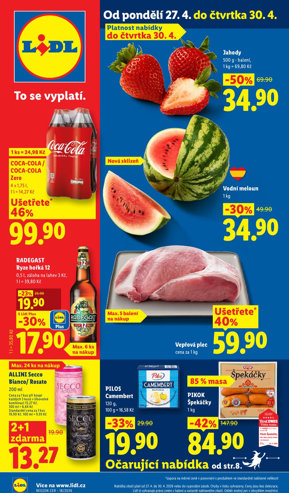 Lidl od 27.4. do 30.4.2026