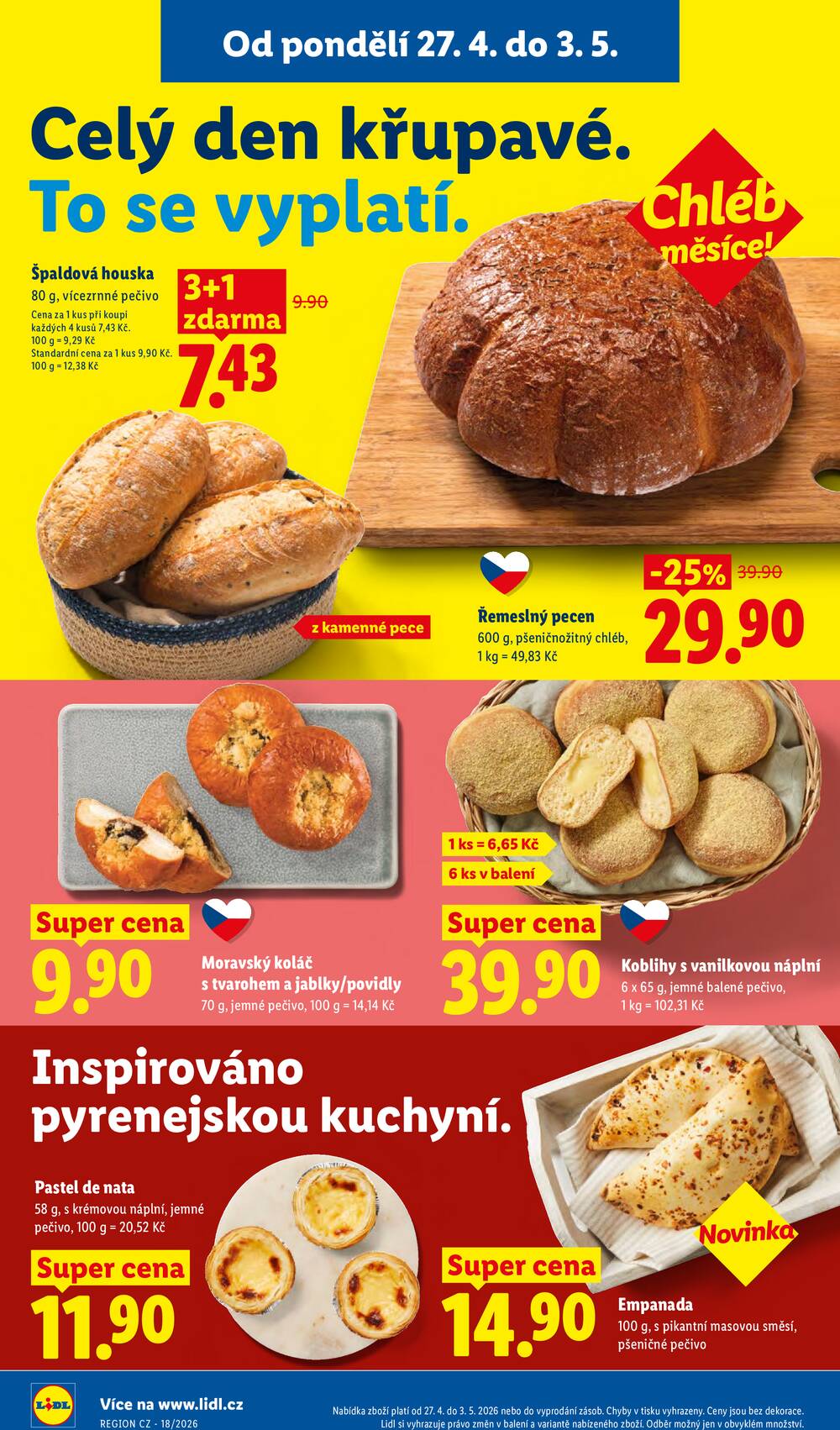 Lidl od 27.4. do 30.4.2026