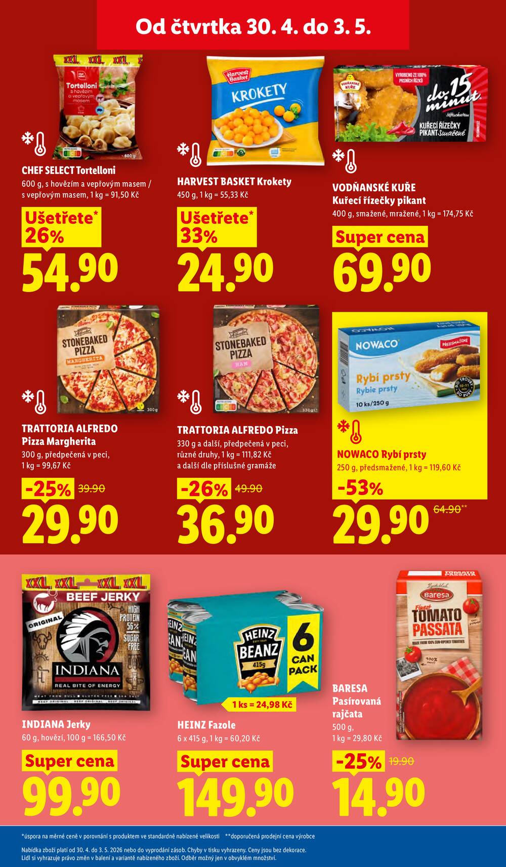 Lidl Čtvrtek od 30.4. do 3.5.2026