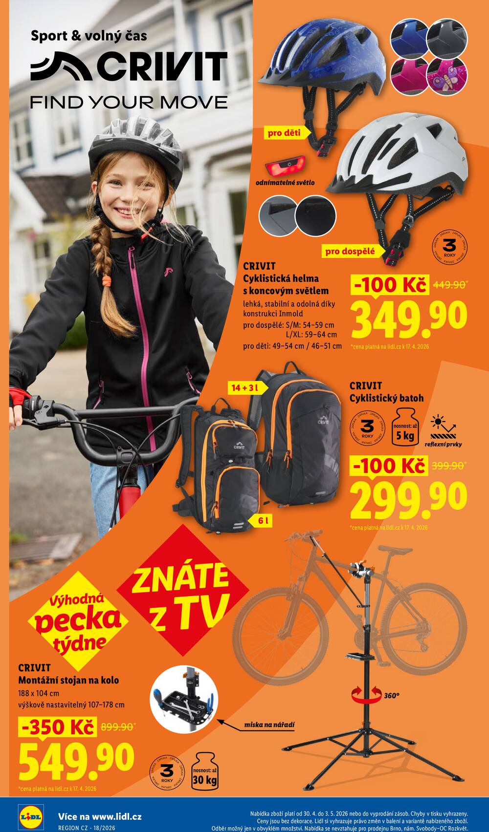 Lidl Čtvrtek od 30.4. do 3.5.2026