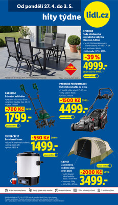 Lidl Čtvrtek od 30.4. do 3.5.2026