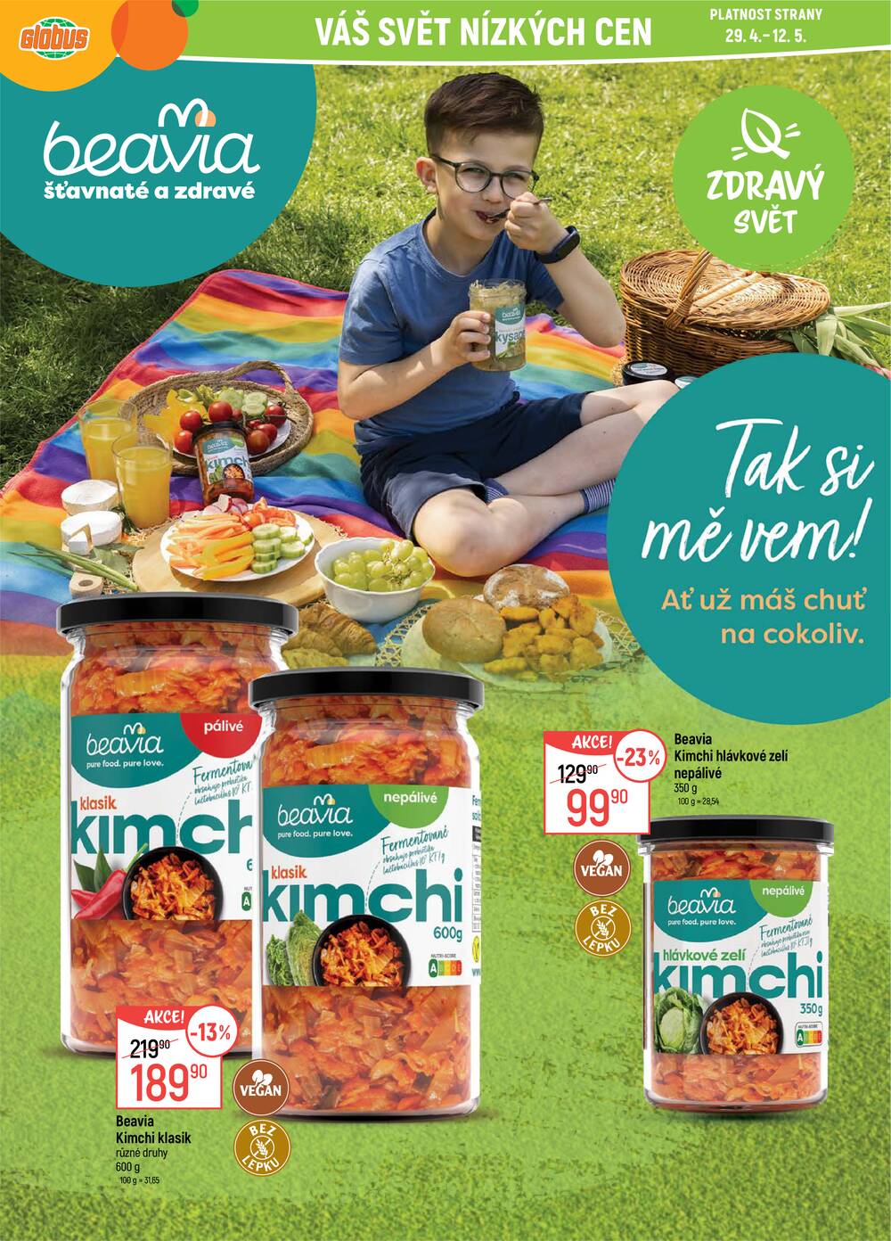 Akční leták Globus 29.4. - 12.5.2026 - Globus Praha - Zličín