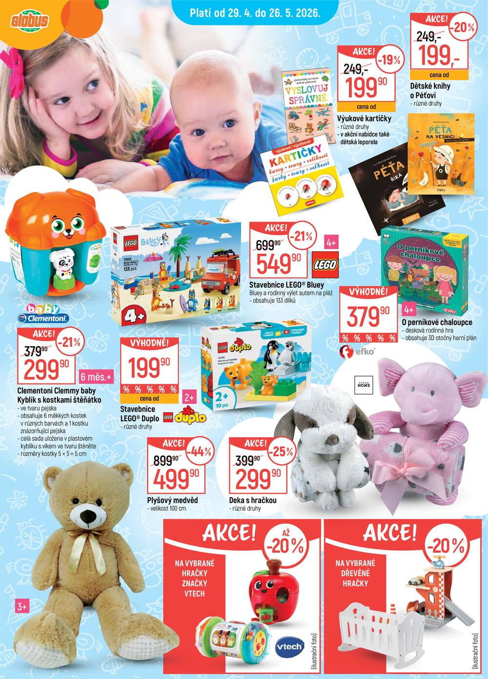 Akční leták Globus 29.4. - 26.5.2026 - Globus Chomutov