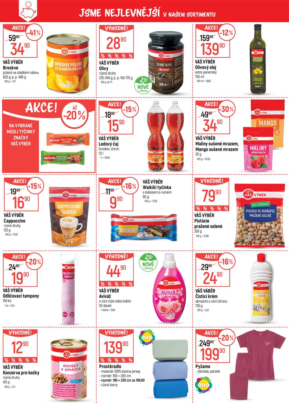 Akční leták Globus 29.4. - 5.5.2026 - Globus Trmice u Ústí nad Labem