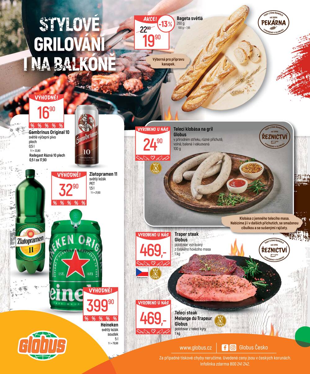 Leták Globus - Akční leták Globus 29.4. - 26.5.2026 - Globus Brno Ivanovice - strana 12