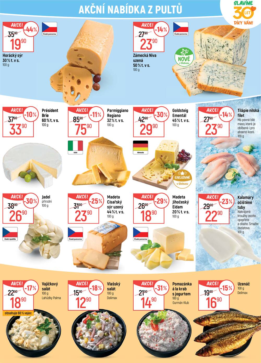 Akční leták Globus 29.4. - 5.5.2026 - Globus Praha - Štěrboholy