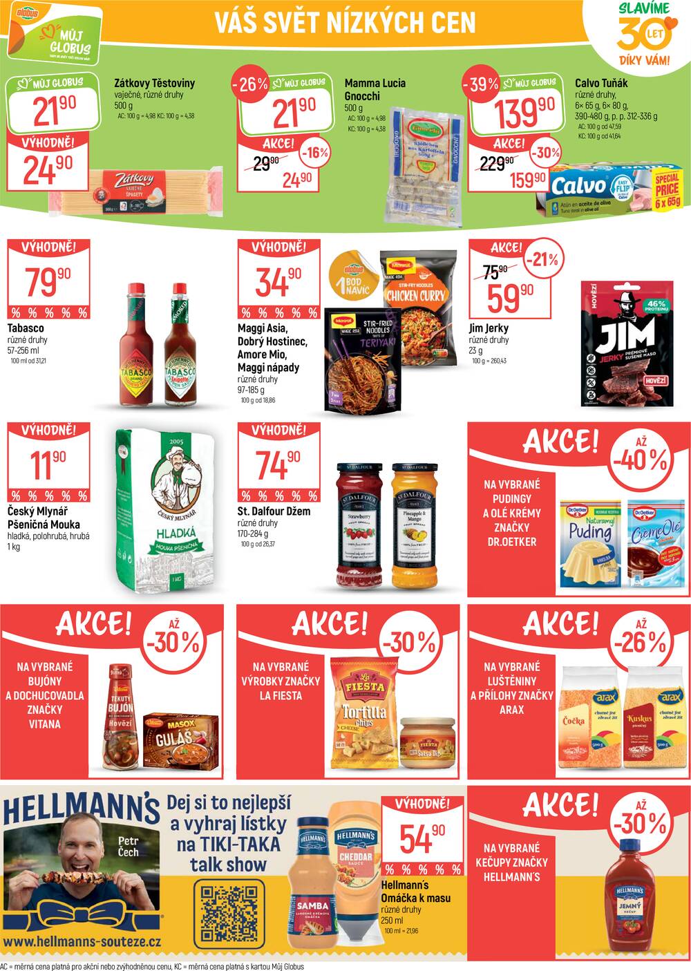 Akční leták Globus 29.4. - 5.5.2026 - Globus Praha - Štěrboholy