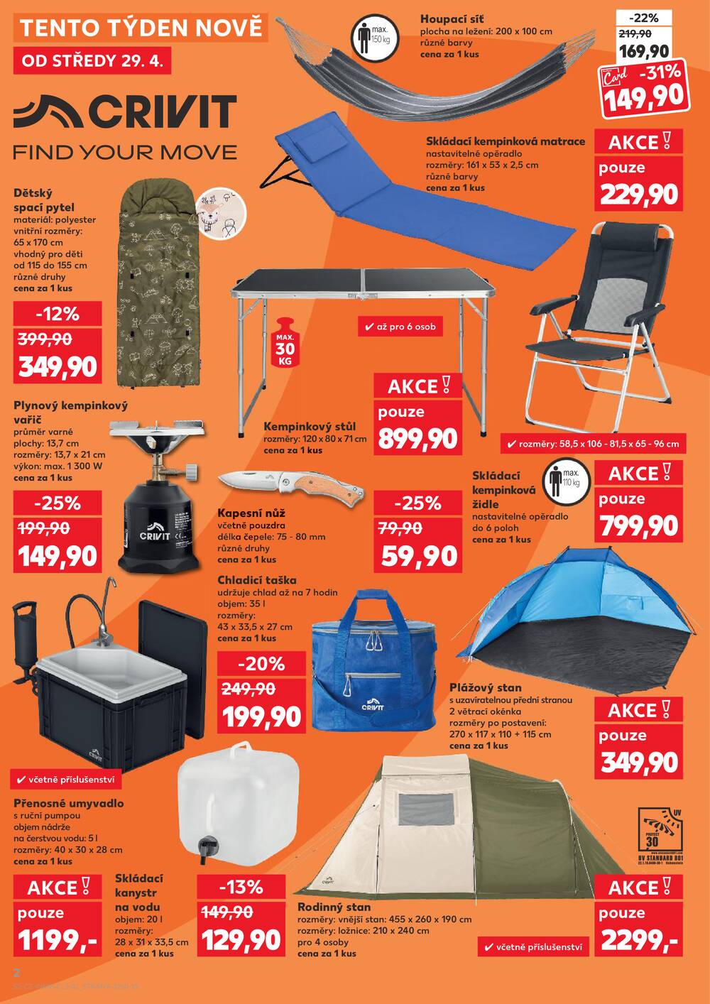 Leták Kaufland - Kaufland Spotřební zboží 29.4. - 5.5.2026 - strana 2