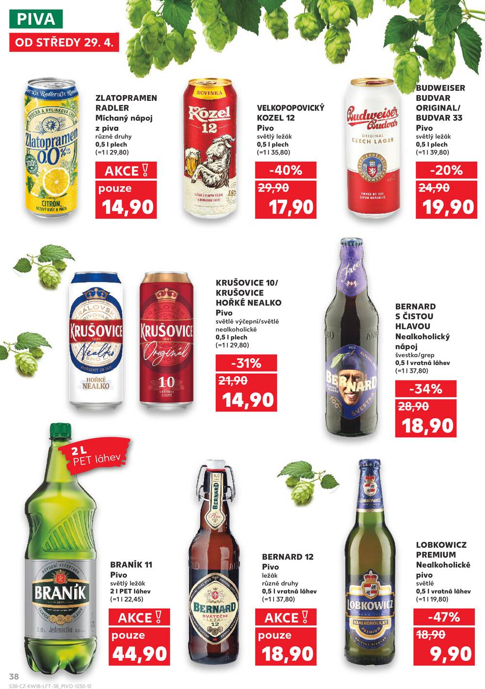 Kaufland 29.4. - 5.5. - Kaufland - Praha 6 (Podbaba)