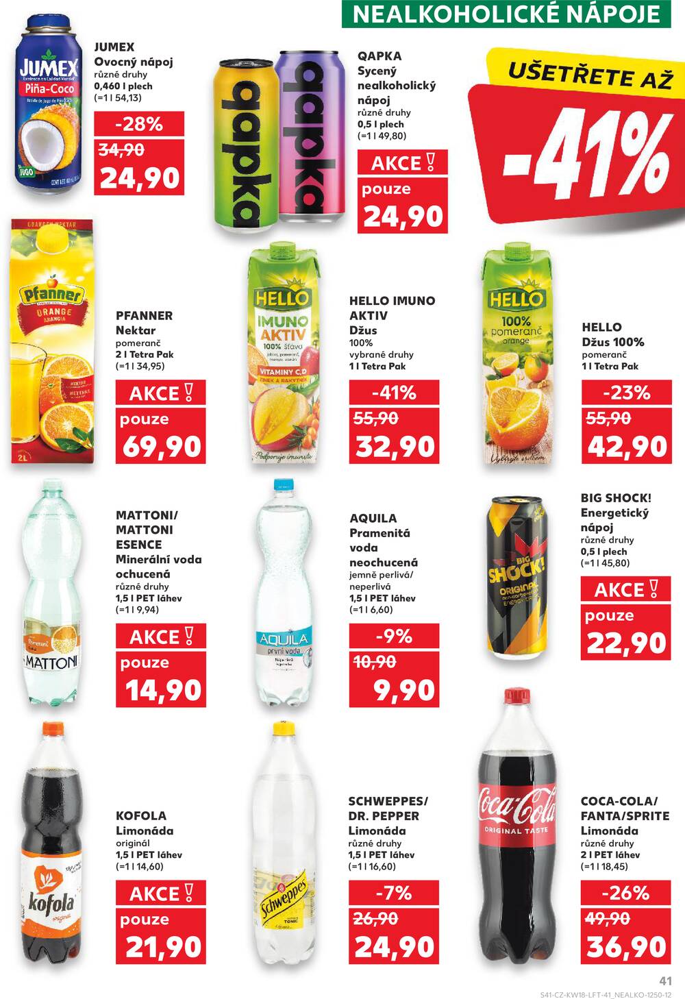 Kaufland 29.4. - 5.5. - Kaufland - Praha 6 (Podbaba)