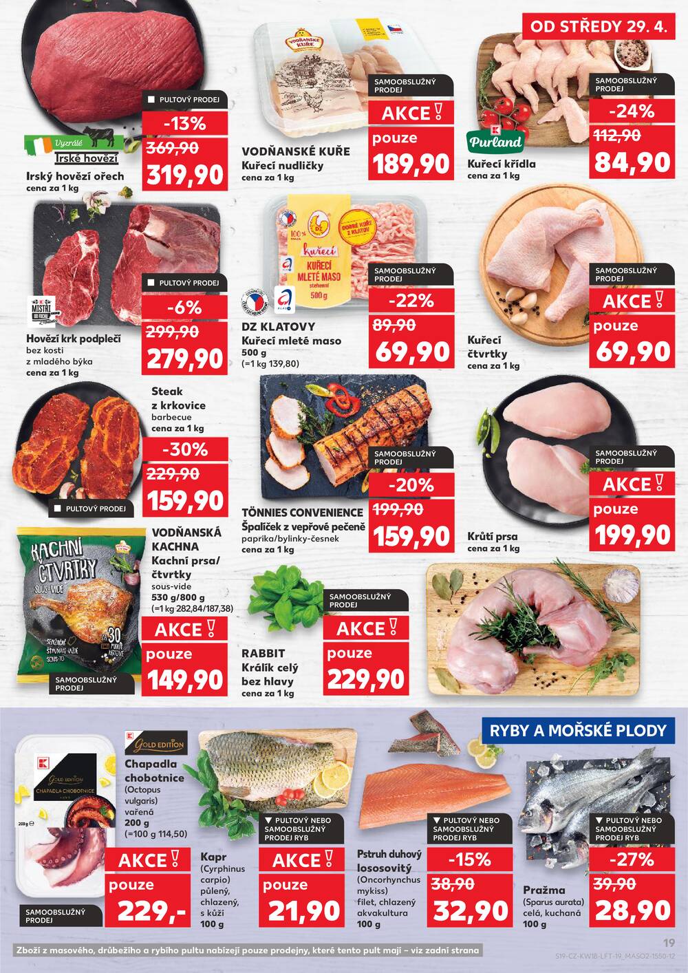 Kaufland 29.4. - 5.5. - Kaufland - Praha 8 (Libeň)