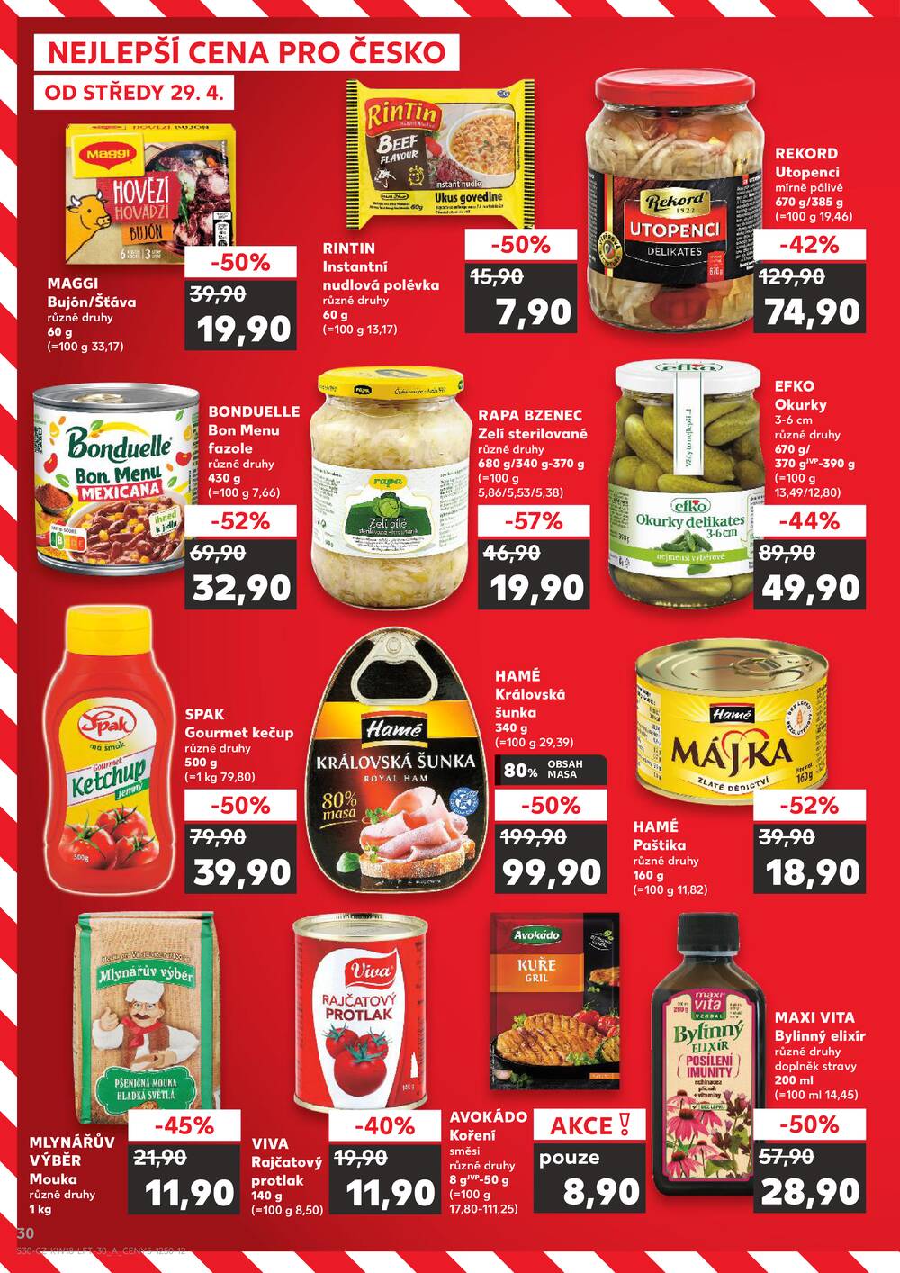 Kaufland 29.4. - 5.5. - Kaufland - Čáslav