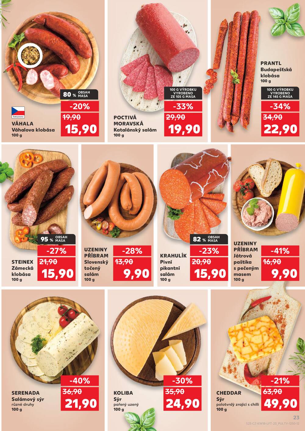 Leták Kaufland - Kaufland 29.4. - 5.5. - Kaufland - Děčín - strana 23