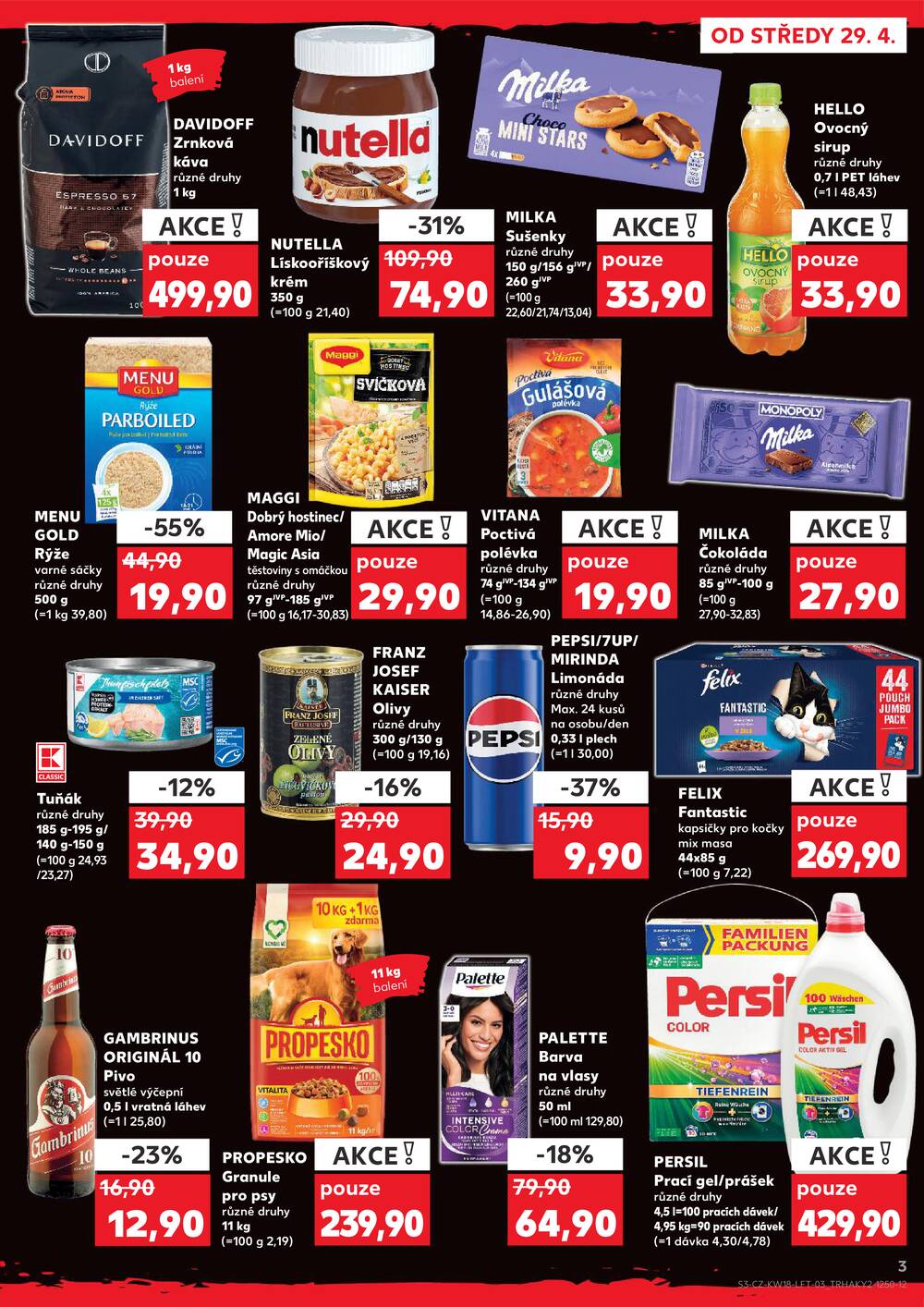 Kaufland 29.4. - 5.5. - Kaufland - Benešov