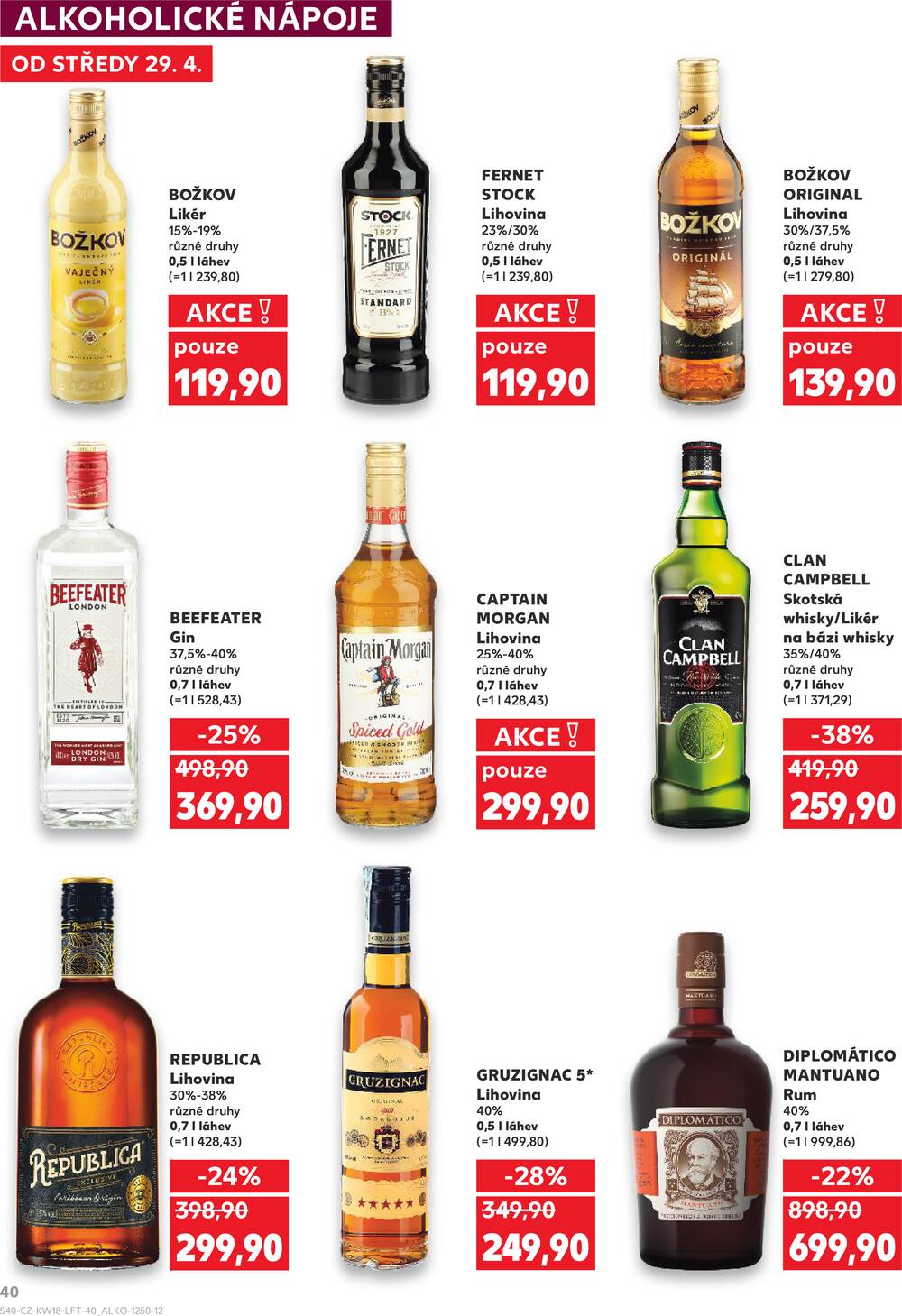 Kaufland 29.4. - 5.5. - Kaufland - Benešov