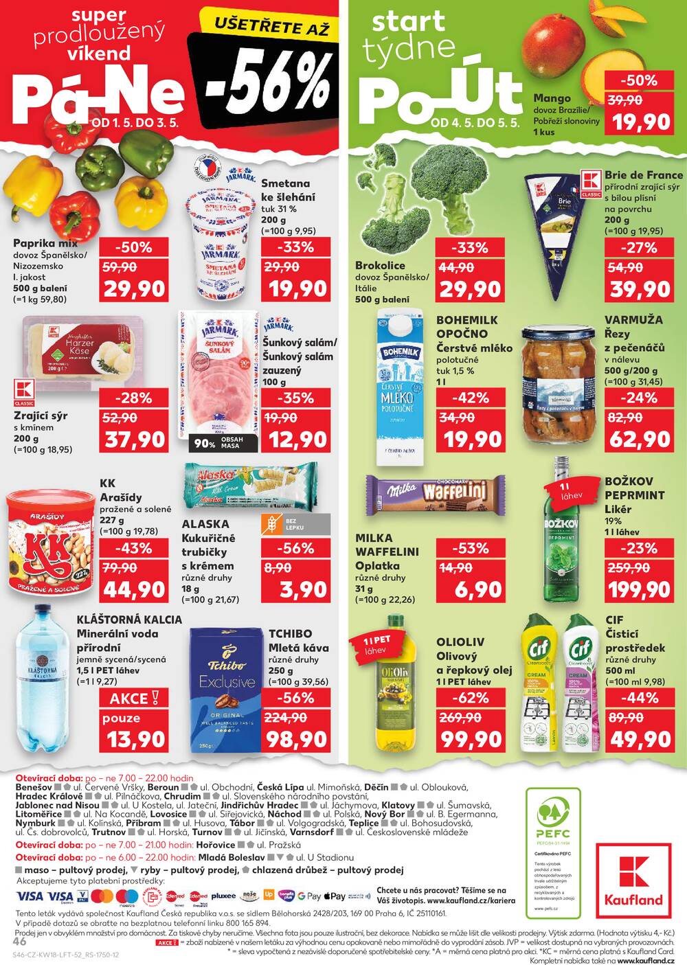 Kaufland 29.4. - 5.5. - Kaufland - Benešov