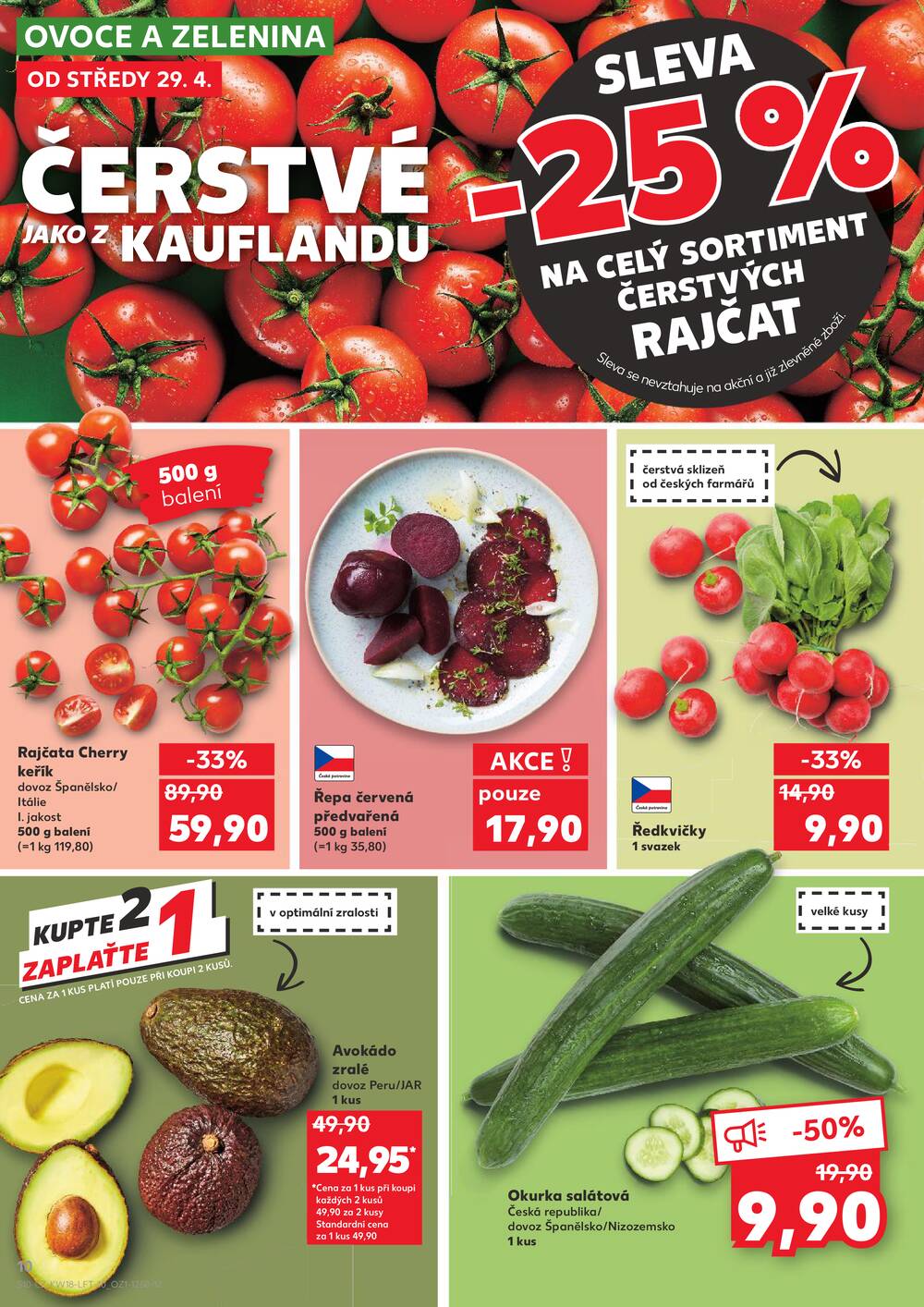 Kaufland 29.4. - 5.5. - Kaufland - Uherský Brod