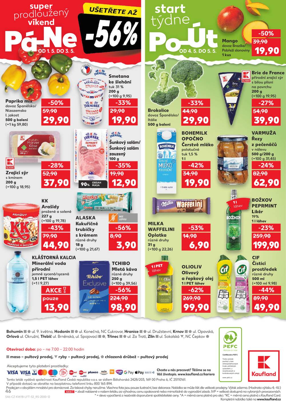 Kaufland 29.4. - 5.5. - Kaufland - Zlín - Vršava