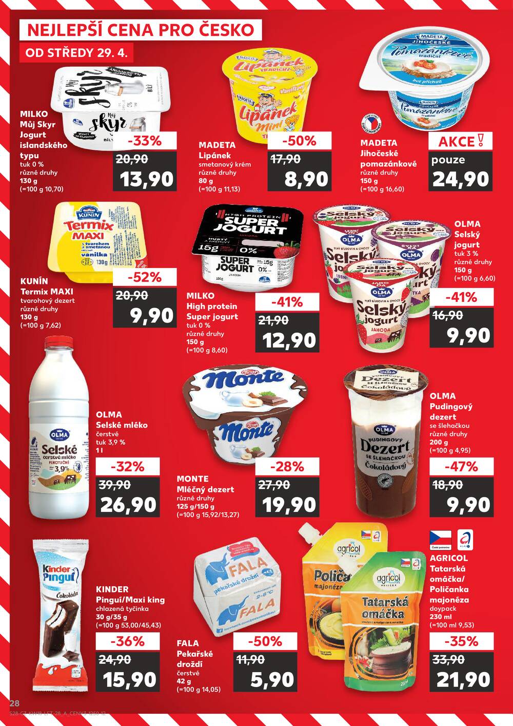 Kaufland 29.4. - 5.5. - Kaufland - Ústí nad Labem (Všebořická)