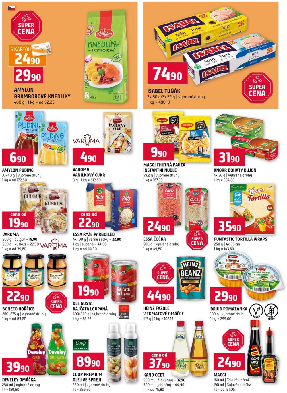 Leták Terno - Terno Prachatice, Tábor, Strakonice a Blatná 29.4. - 5.5. - strana 10