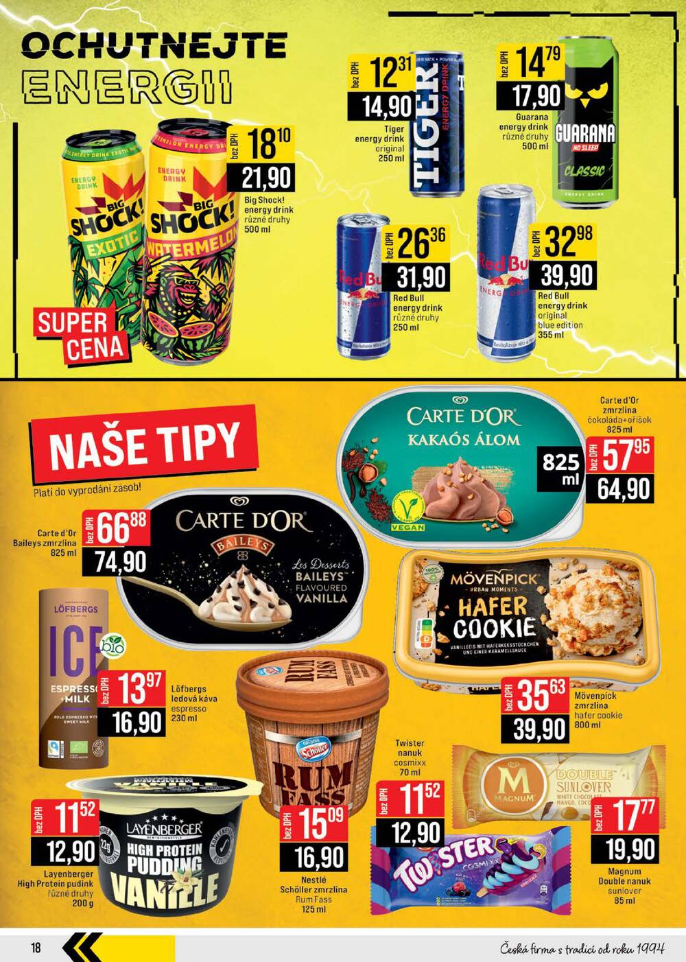JIP Cash & Carry České Budějovice, Most, Náchod, Polička, Sušice a Svoboda nad Úpou od 29.4. do 5.5.2026