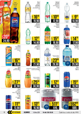 JIP Cash & Carry České Budějovice, Most, Náchod, Polička, Sušice a Svoboda nad Úpou od 29.4. do 5.5.2026