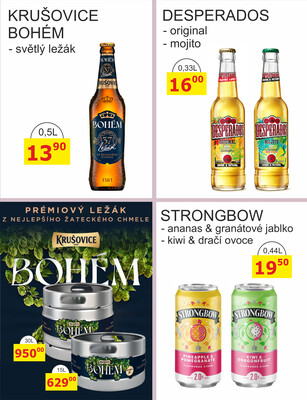 BENE Nápoje od 1.5. do 31.5.2026
