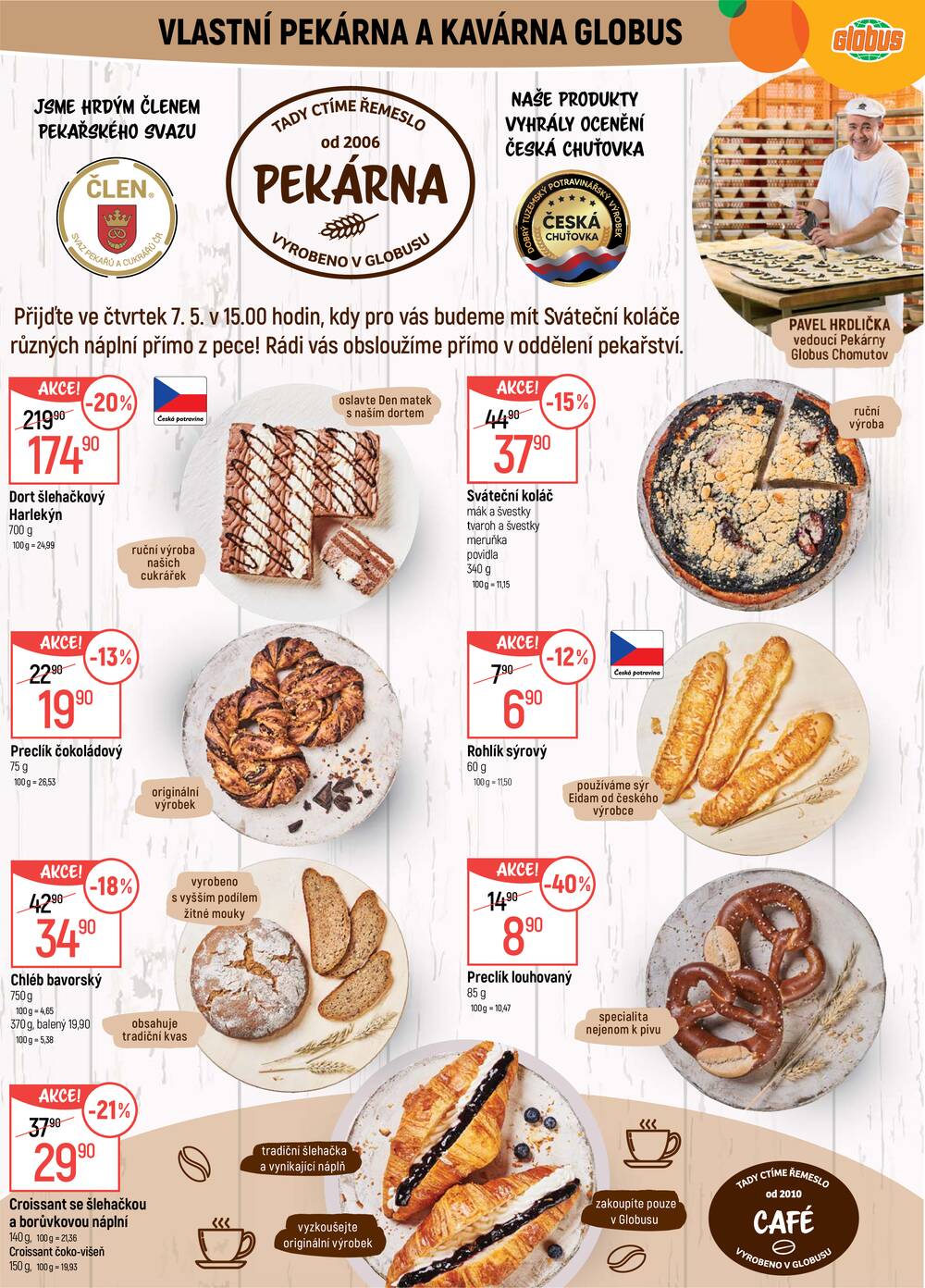 Akční leták Globus 6.5. - 12.5.2026 - Globus Chomutov