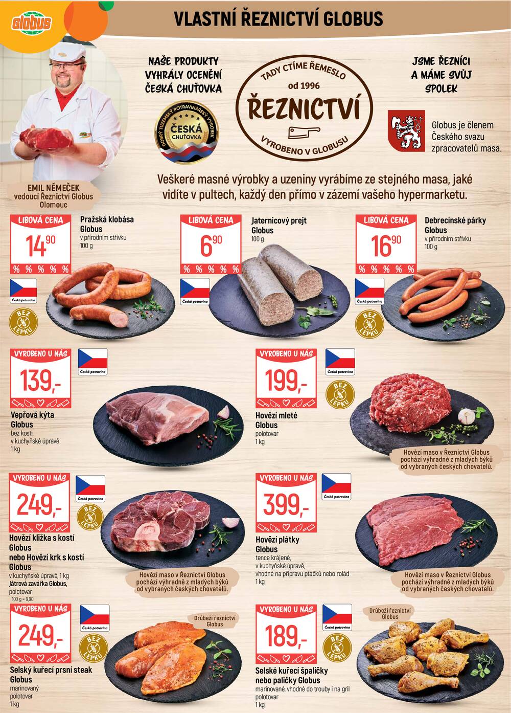 Leták Globus - Akční leták Globus 6.5. - 12.5.2026 - Globus Olomouc - strana 5