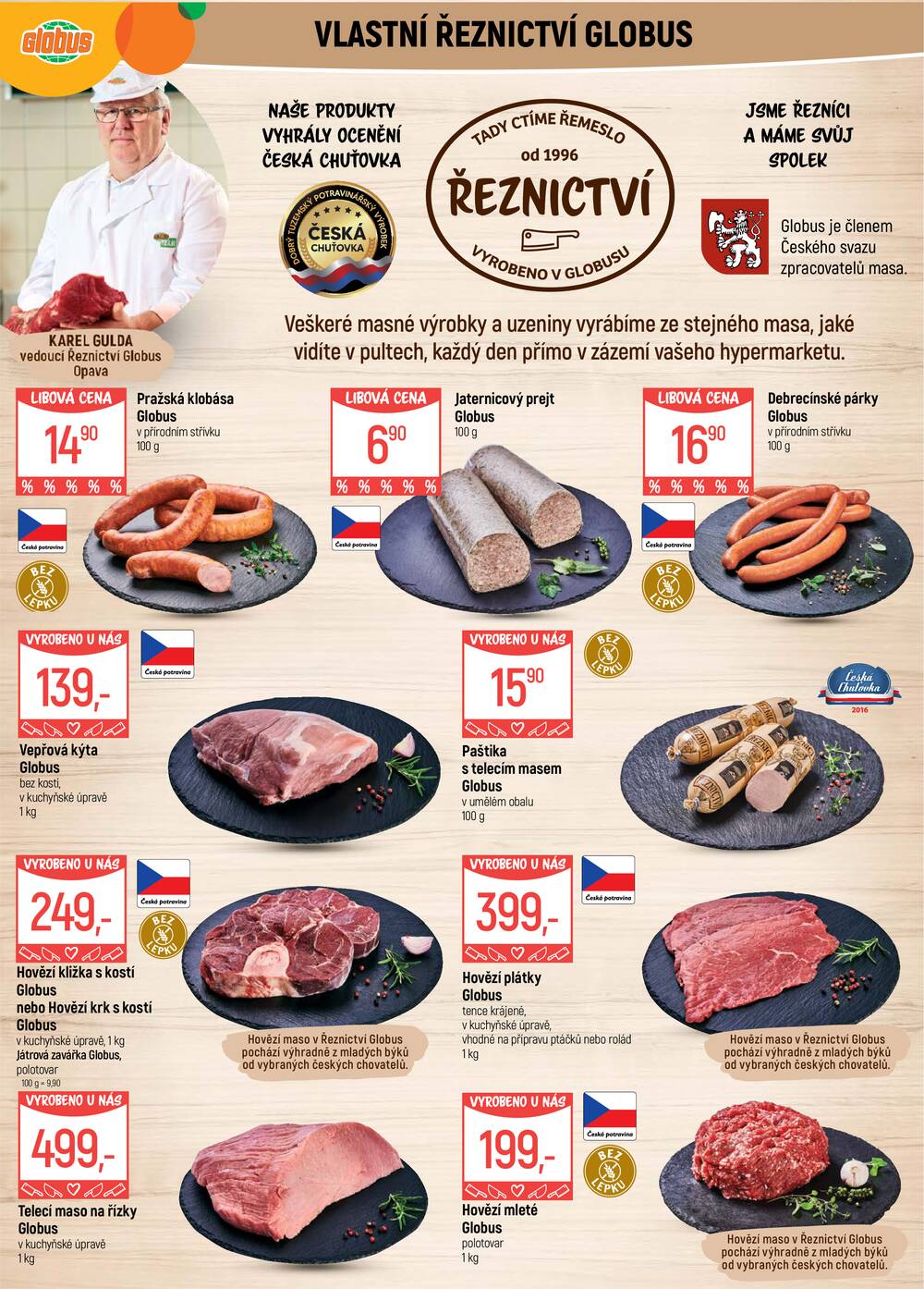 Akční leták Globus 6.5. - 12.5.2026 - Globus Opava