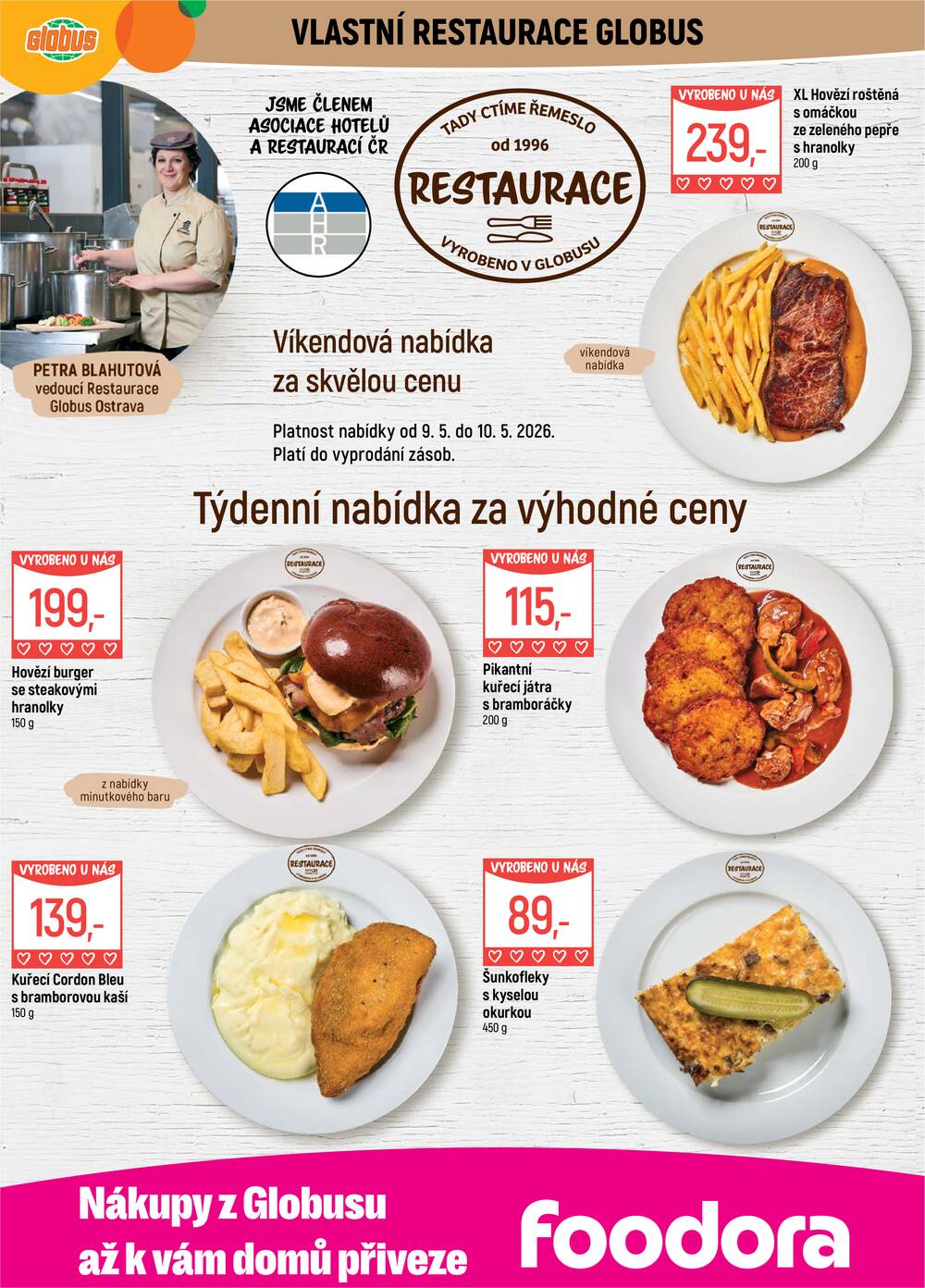 Akční leták Globus 6.5. - 12.5.2026 - Globus Ostrava